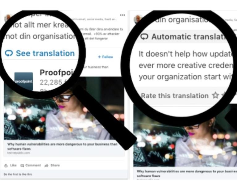 LinkedIn เปิดตัวฟีเจอร์แปลภาษาที่สร้างบนเทคโนโลยี AI ของ Microsoft
