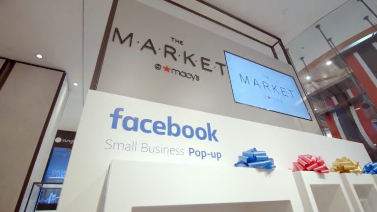 Facebook เริ่มเปิด Pop-Up Store ที่ Macy’s โชว์สินค้าจากแบรนด์ใน Facebook, Instagram