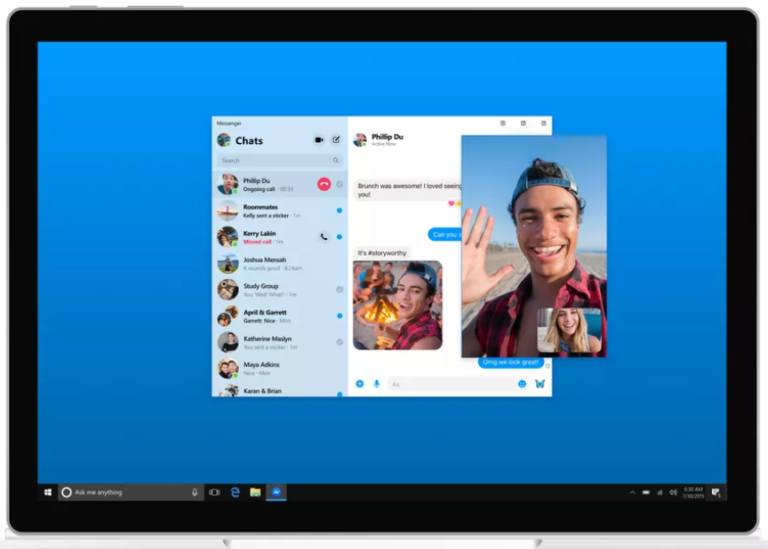 Facebook Messenger เตรียมลงจอเดสก์ท็อป