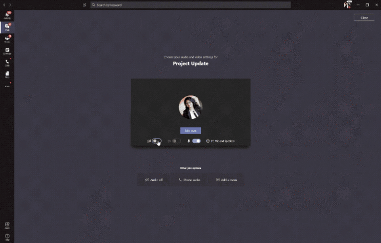 วีดีโอแชท Microsoft Teams เปลี่ยนพื้นหลังแบบกำหนดเองได้แล้ว