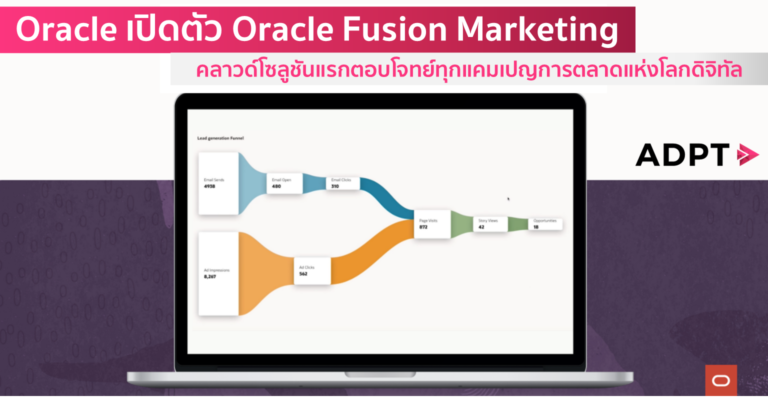 Oracle เปิดตัว Oracle Fusion Marketing: คลาวด์โซลูชันแรกตอบโจทย์ทุกแคมเปญการตลาดแห่งโลกดิจิทัล