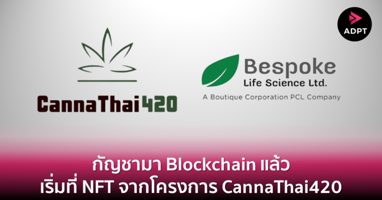 กัญชามา Blockchain แล้ว เริ่มที่ NFT จากโครงการ CannaThai420