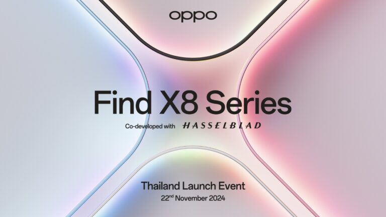 OPPO เตรียมเปิดตัว OPPO Find X8 Series สมาร์ตโฟนแฟลกชิปรุ่นล่าสุด มาพร้อมประสบการณ์ซูมเหนือระดับ! [PR]