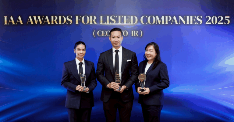 Bluebik คว้า 3 รางวัล จากเวที IAA Awards for Listed Companies 2025 [PR]