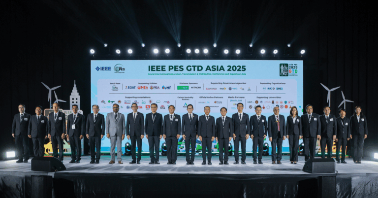เปิดฉากยิ่งใหญ่! IEEE PES GTD Asia 2025 ปักหมุดไทย เวทีผู้นำพลังงานโลกเร่งเปลี่ยนผ่านสู่ “ความเป็นกลางทางคาร์บอน” [PR]