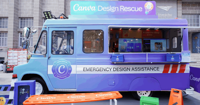 “หน่วย Canva กู้ภัยดีไซน์ฉุกเฉิน” ออกปฏิบัติการกลาง Bangkok Design Week [PR]