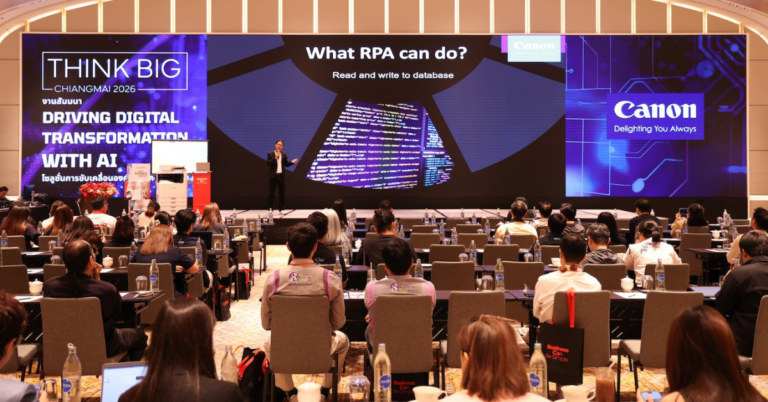 แคนนอน จัดงานสัมมนาเชิงธุรกิจ “THINK BIG” ครั้งแรกในภาคเหนือภายใต้แนวคิด “Driving Digital Transformation with AI” [PR]