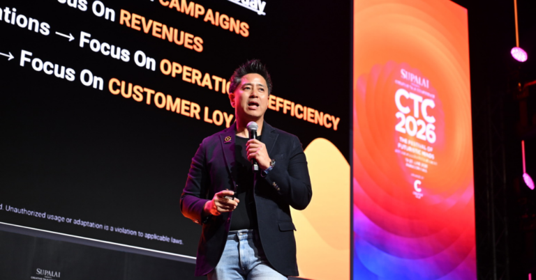 BUZZEBEES ชี้อนาคตธุรกิจยุค AI บนเวที CTC 2026 ปลุกแบรนด์องค์กรทลาย “Data Silos” ชูโมเดล “Unified Platform” เชื่อม Customer Journey สู่ยอดขายจริง [PR]