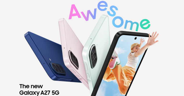 ซัมซุงเปิดตัว Galaxy A27 5G ที่มาพร้อมความเร็วแรงของ Snapdragon® 6 Gen 3 ยกระดับประสบการณ์หน้าจอสมจริงและเต็มตาพร้อมอัปเกรดฟีเจอร์ Awesome Intelligence สู่ผู้ใช้งานมากขึ้น [PR]